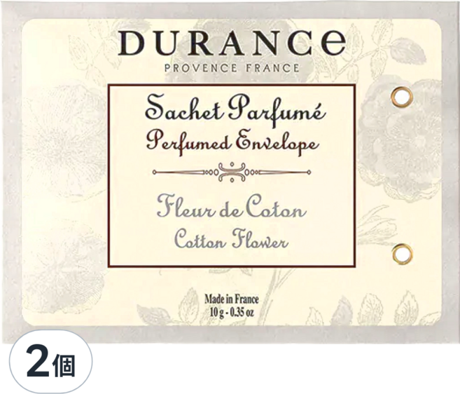 DURANCE 朵昂思 香封 10g 法國製香氛袋, 棉花田, 2包