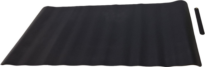 雙面皮革桌墊 PU皮 防水, 黑色, 90 x 45cm, 1個