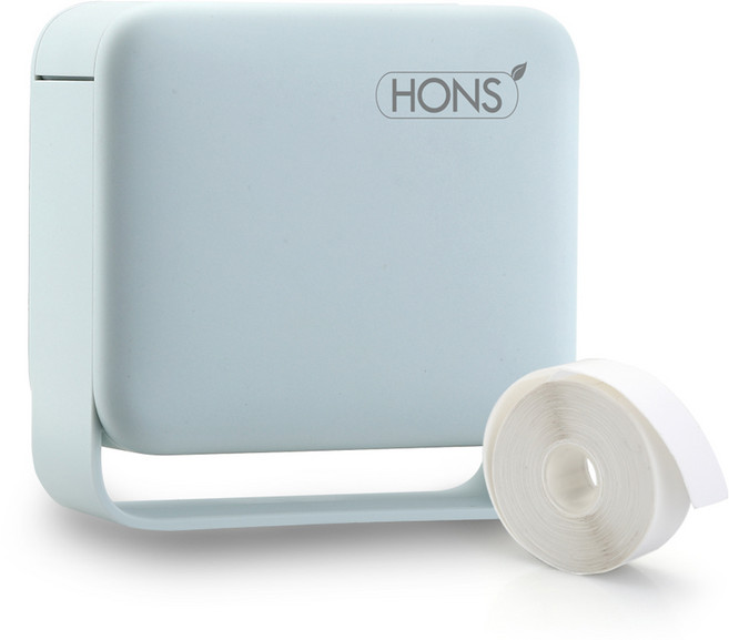 혼스 감열식 라벨프린터, 1개, HSRP-301B(Skyblue)