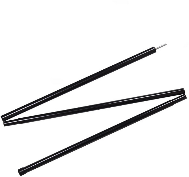 벅703 지주폴 타프 폴대 블랙 3단, 4개