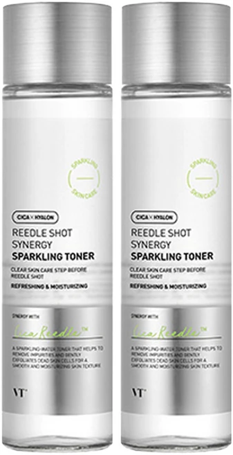 브이티코스메틱 리들샷 시너지 스파클링 토너, 150ml, 2개 - 쿠팡