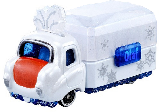 TAKARA TOMY TOMICA 迪士尼汽車 JW首飾收納珠寶車 雪寶, 1個