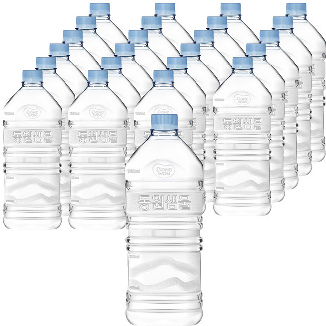 동원샘물 생수 무라벨, 1.1L, 24개