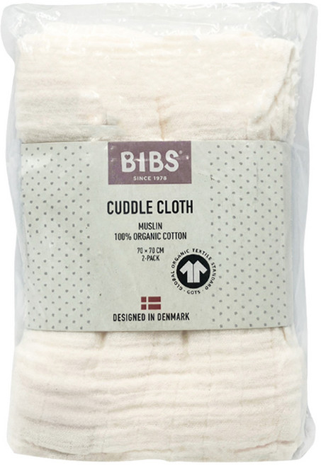 BIBS MUSLIN 有機棉安撫巾 70 x 70cm 2入