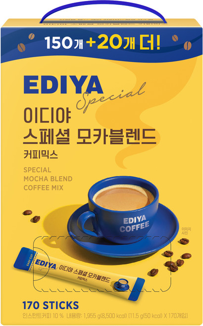 이디야 스페셜 모카블렌드 커피믹스, 11.5g, 170개입, 1개
