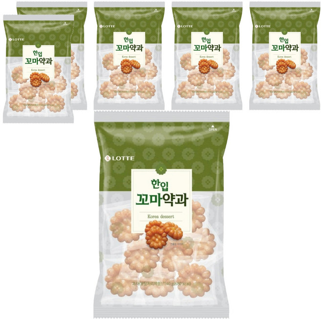 LOTTE 樂天 一口迷你藥菓, 140g, 6個