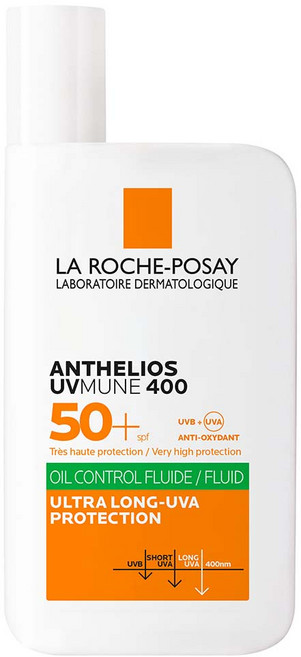 LA ROCHE POSAY 理膚寶水 台灣公司貨 安得利控油防曬液, 50ml, 1瓶
