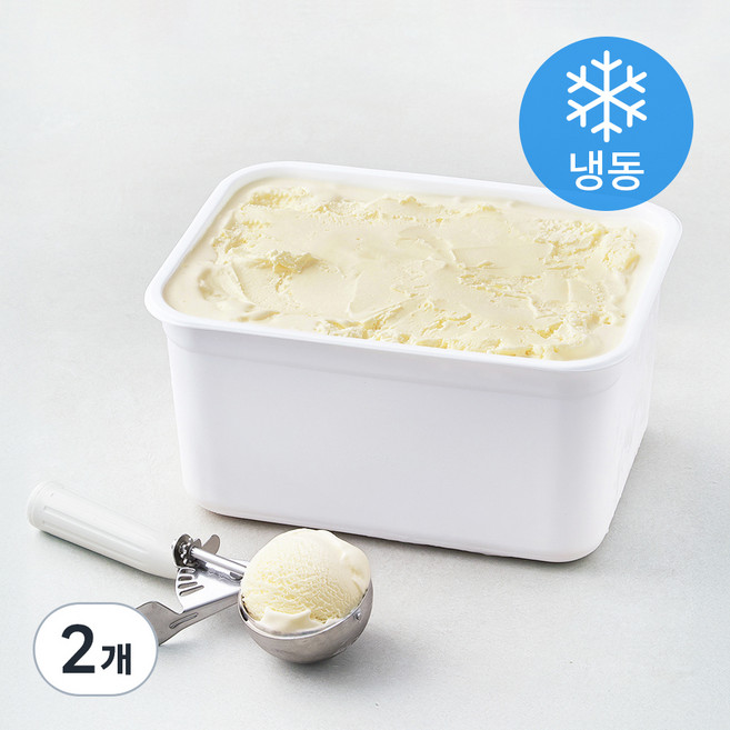 네추럴킹덤 바닐라향 빙과 (냉동), 5L, 1개입, 2개