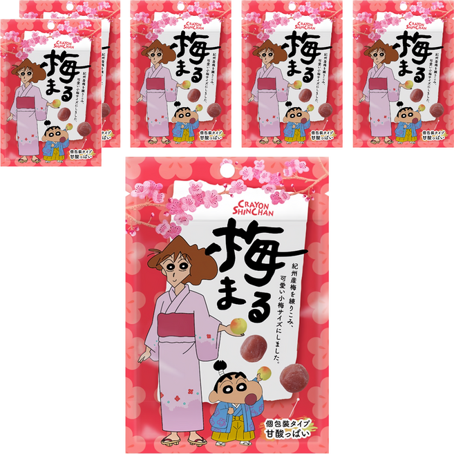 Shinchan 蠟筆小新 小梅肉球, 16.2g, 6袋