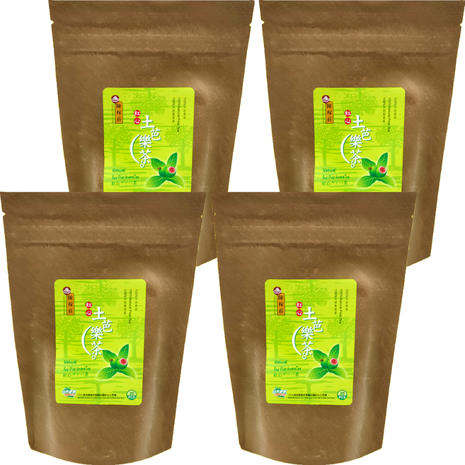 陳稼莊 紅心土芭樂茶, 5g, 20包, 4袋