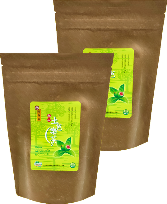 陳稼莊 紅心土芭樂茶, 5g, 20包, 2袋
