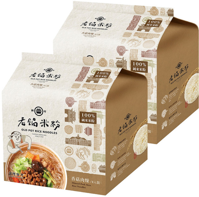 老鍋米粉 湯米粉, 240g, 2袋