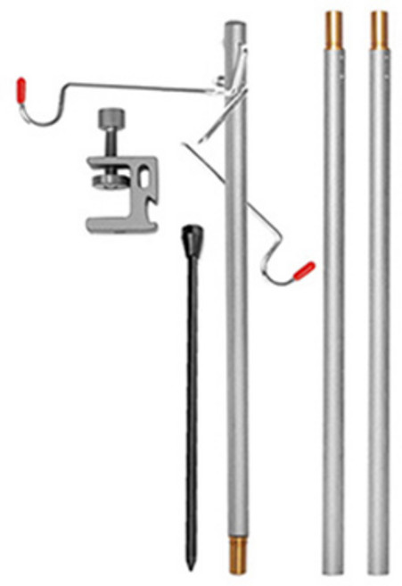 브리즈문 2세대 알로이 멀티 랜턴 스탠드, 실버, 1세트