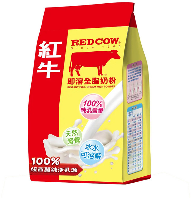 RED COW 紅牛 即溶全脂奶粉, 500g, 1包