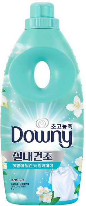 다우니 실내건조 초고농축 섬유유연제 프레시 클린 본품, 1L, 1개