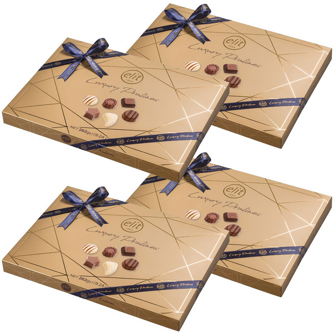 elit 럭셔리 프랄린 초콜릿, 6종, 4세트