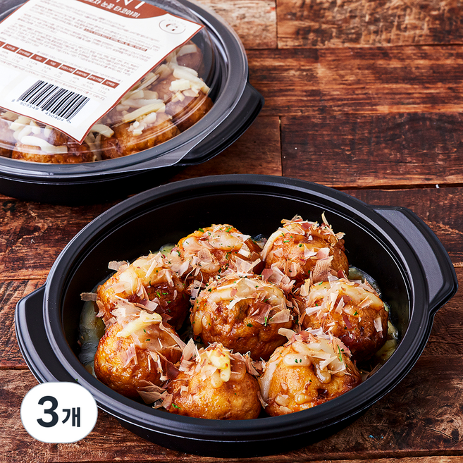 조르니키친 야심포차 눈꽃치즈 타코야끼, 200g, 1개입, 3개