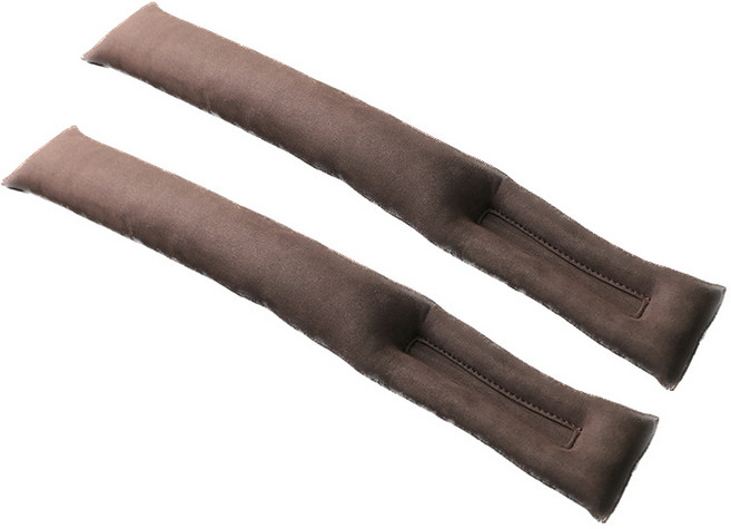 크로니클 프리미엄 차량 크랙 틈새쿠션, 브라운, 2개