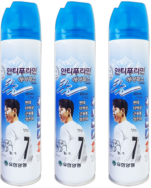 안티푸라민 쿨 에어파스 300mL, 1개입, 3개