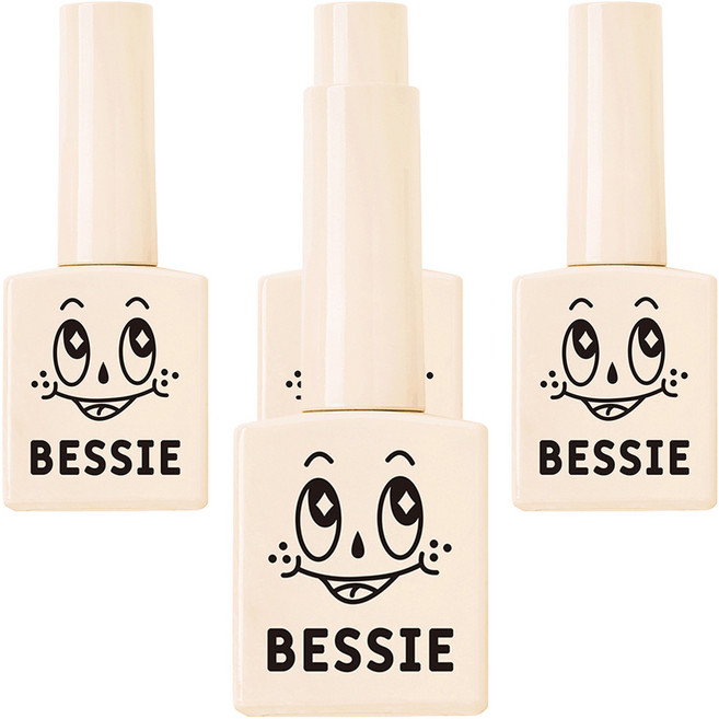 BESSIE 컬러 시럽젤, S01레이스베이지, 11ml, 4개