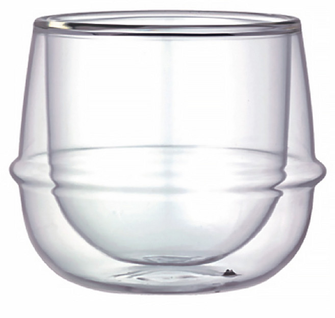 KINTO KRONOS 雙層酒杯, 透明色, 1個