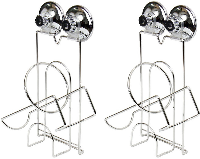 파워락 드라이기 거치대 + 흡착판 2p, 2세트