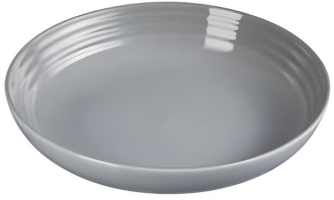 LE CREUSET 義麵盤 22cm 730g 900ml, 迷霧灰, 1個
