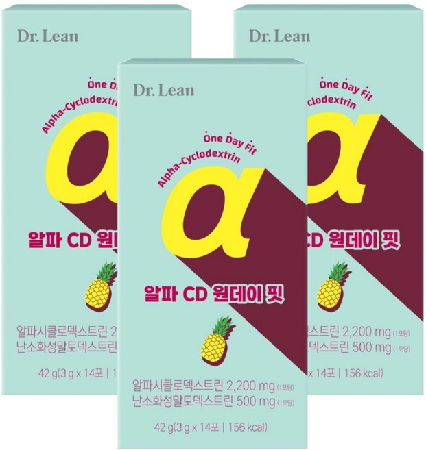 닥터린 알파 CD 원데이 핏 14p, 42g, 3개