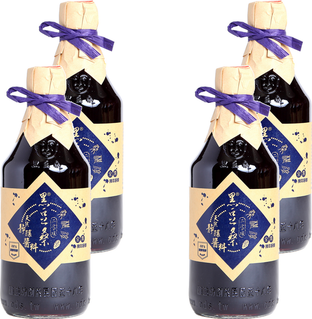 黑豆桑 天然手工桑椹淳, 550ml, 4瓶