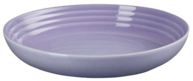 LE CREUSET 瓷器 義麵盤 粉彩紫 1個