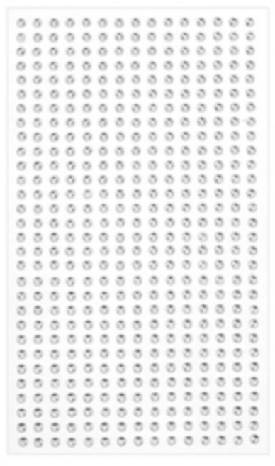 젤루나 미니 원큐빅 메이크업 네일 포인트 페이스 스티커 2mm FS-04