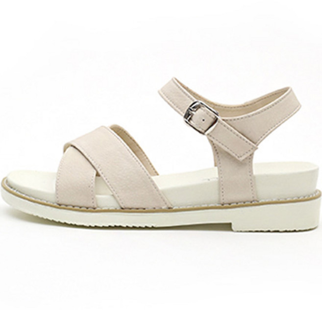 잭앤질 여성용 크로스 스트랩 샌들 JB8322N