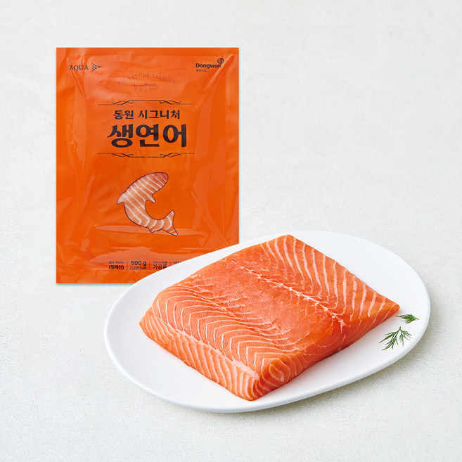 동원 시그니처 생연어 (냉장), 1개, 500g