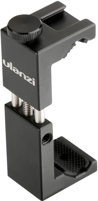 Ulanzi 優籃子 金屬手機夾 ST-02S 適用於手機 尺寸8.4*3.6*2.7cm, 黑色, 1個