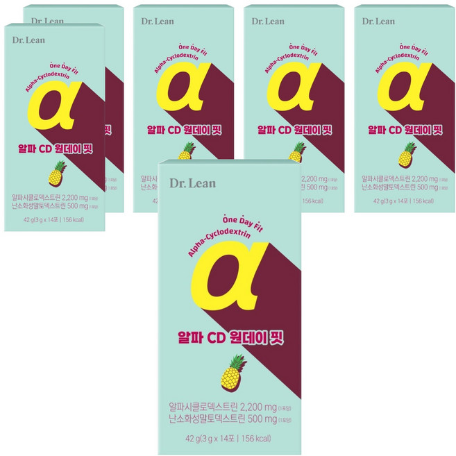 닥터린 알파 CD 원데이 핏 14p, 42g, 6개