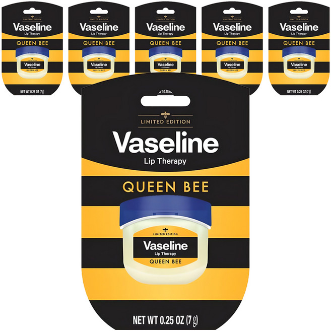 바세린 립테라피 립밤, 퀸비, 7g, 6개