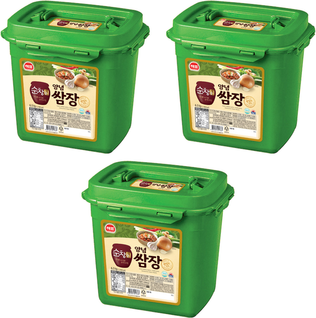 순창궁 양념쌈장, 6.5kg, 3개