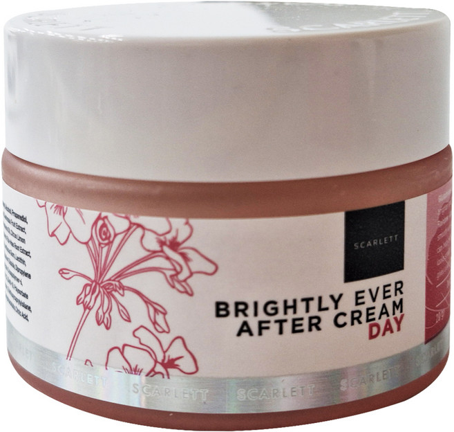 SCARLETT Whitening 亮白潤澤 日霜 Brightly Ever After Cream Day 20g, 1罐