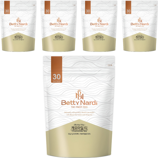 베티나르디 캐모마일 티, 1g, 30개입, 5개
