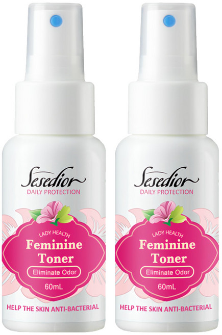 Sesedior 希希娣兒 台灣公司貨 親親女性私密防護噴霧, 60ml, 2瓶