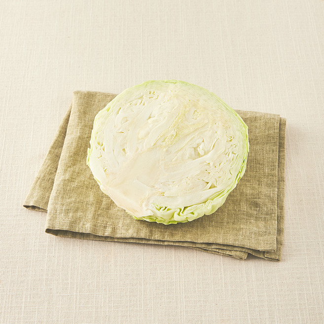 유기농 인증 조각 양배추, 300g, 1개, 1개입
