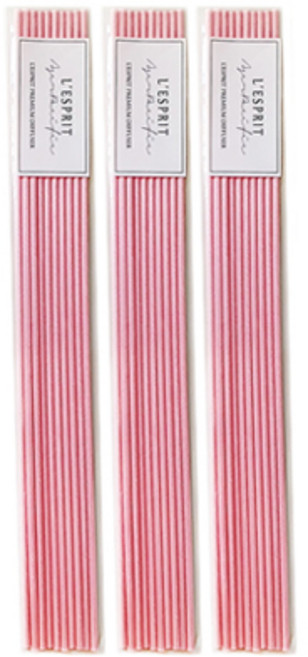 아제르퍼시픽 디퓨저 섬유 스틱 레스쁘리 A-P30, 핑크, 3개, 10개입