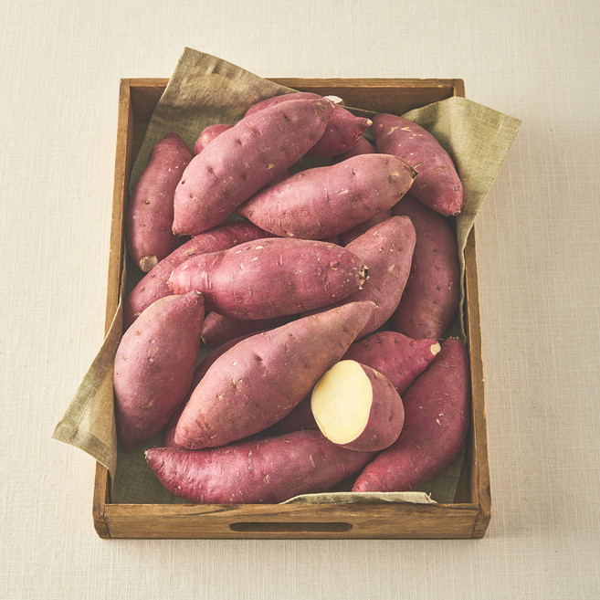해들녘 무농약 고창황토 고구마, 3kg(특상), 1박스