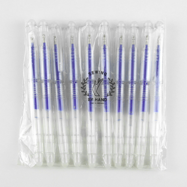 소잉바이핸드 아이롱펜 14.5cm, 블루, 10개