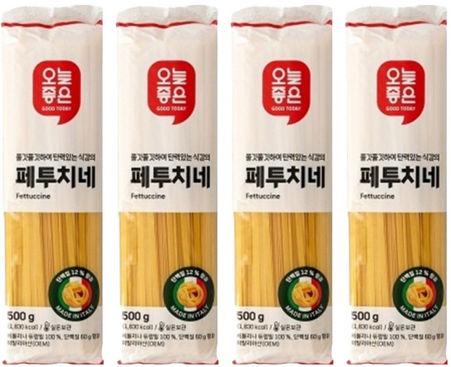 오늘좋은 페투치네, 4개, 500g