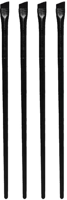 라몽 메이크업 착붙 라이너 브러쉬, 소, 4개