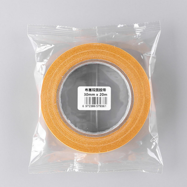 펭귄테이프 자국없는 초강력 패브릭 양면 테이프 30mm x 20m, 3개