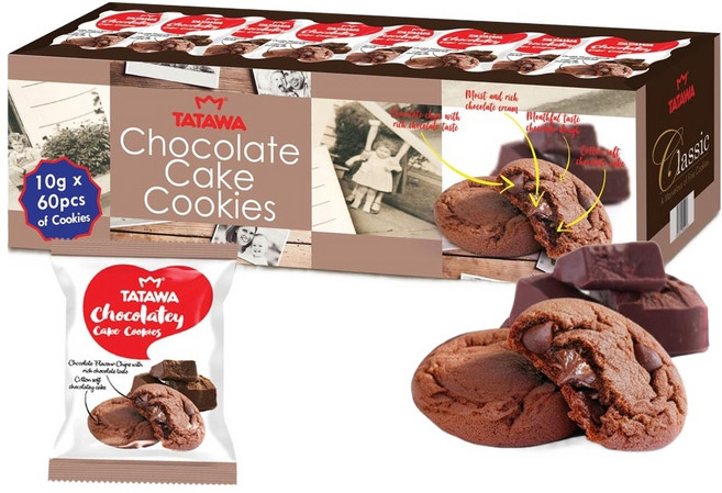 타타와 초콜릿 쿠키 60p, 600g, 1개