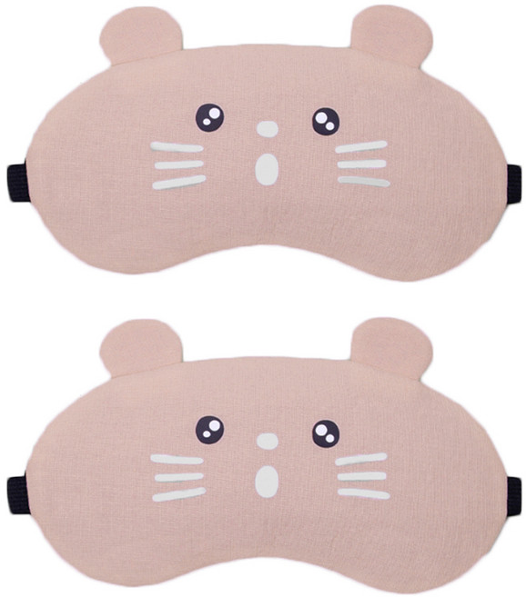 소니오 귀여운 눈 보호 수면안대 2p