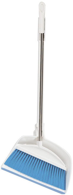 크린아이 홈 빗자루 쓰레받기 세트 대, 1세트, 혼합색상